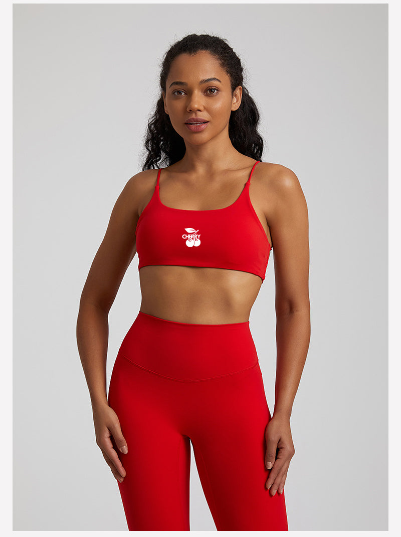 Classy Red Soft Sculpt Leggings