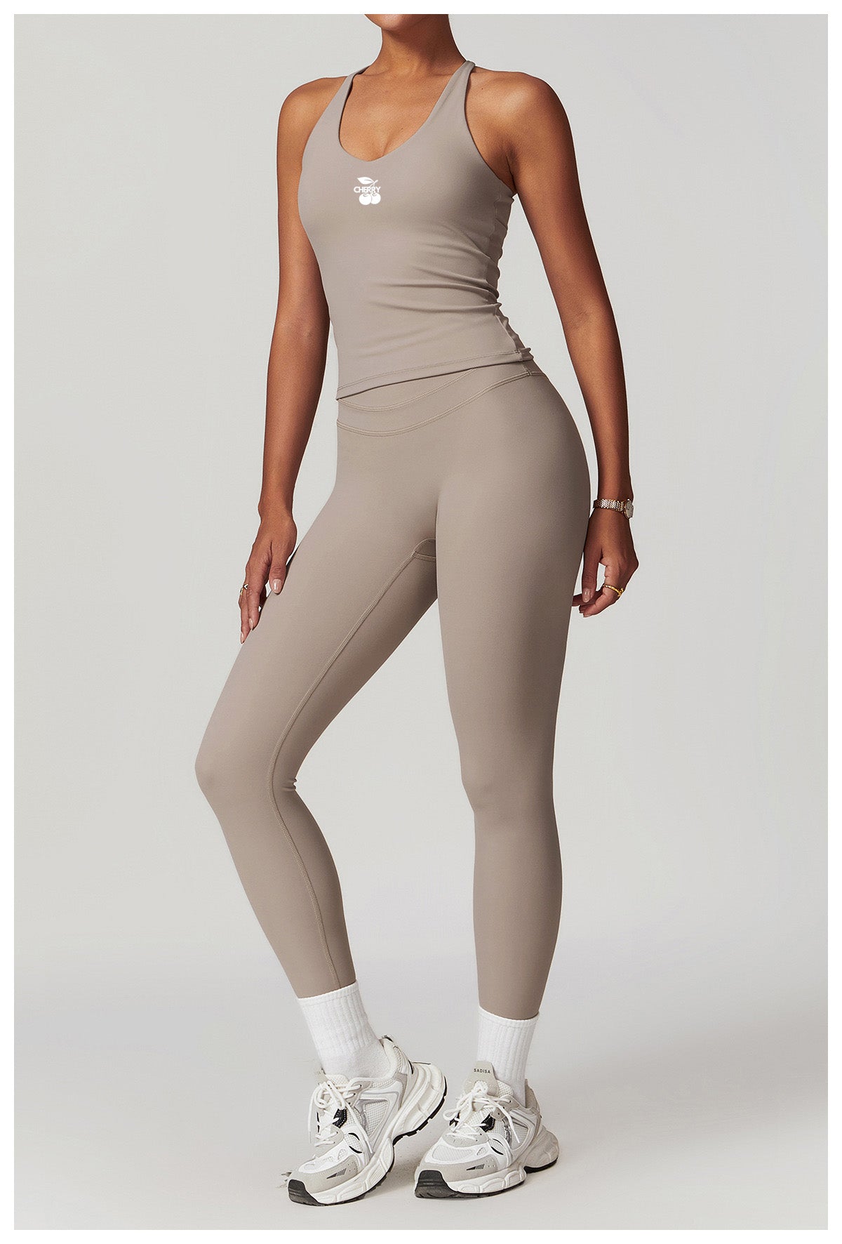 Cream Leggings