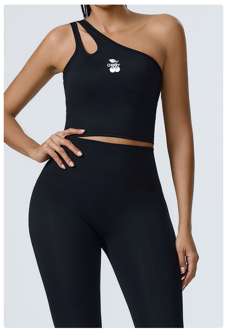 One Shoulder Crop Top