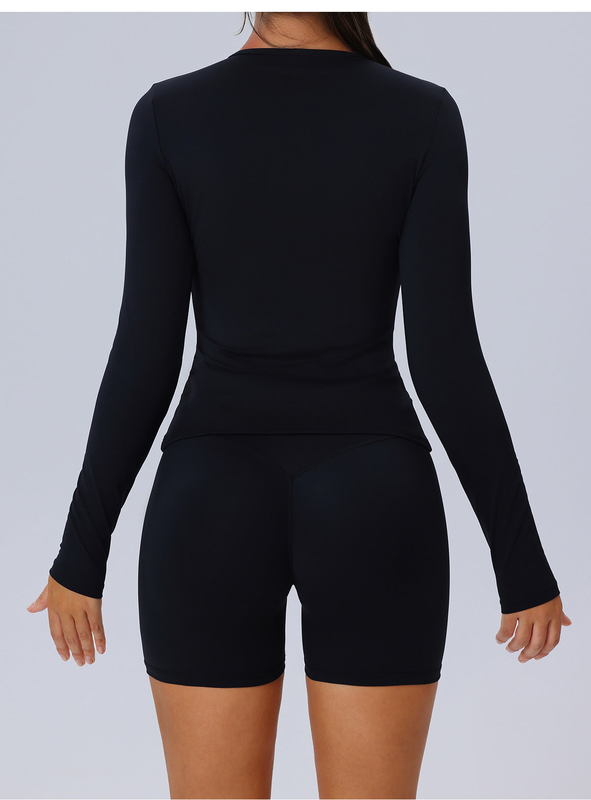 Black Long Sleeve Top