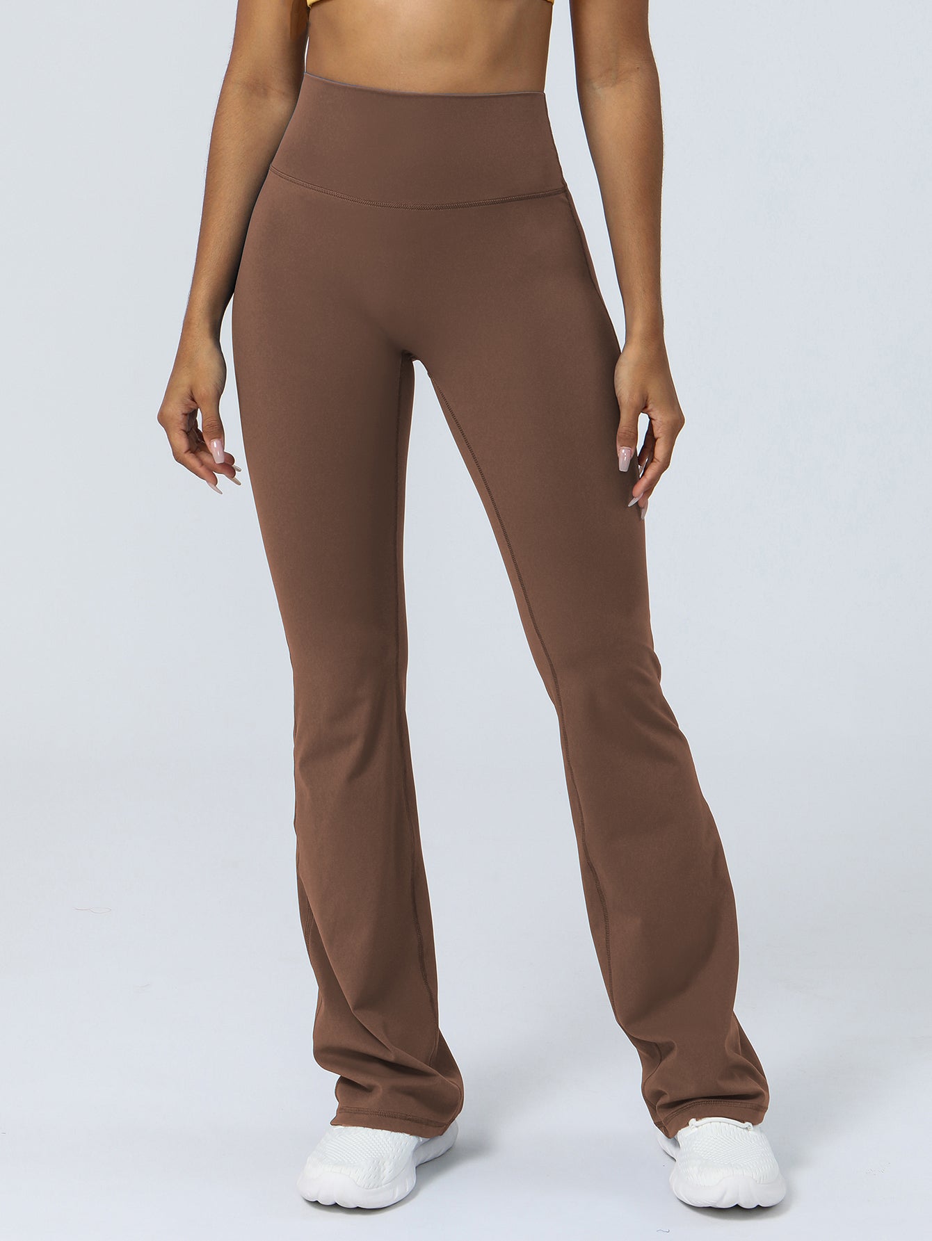 Brown ICONIC Flare Leggings