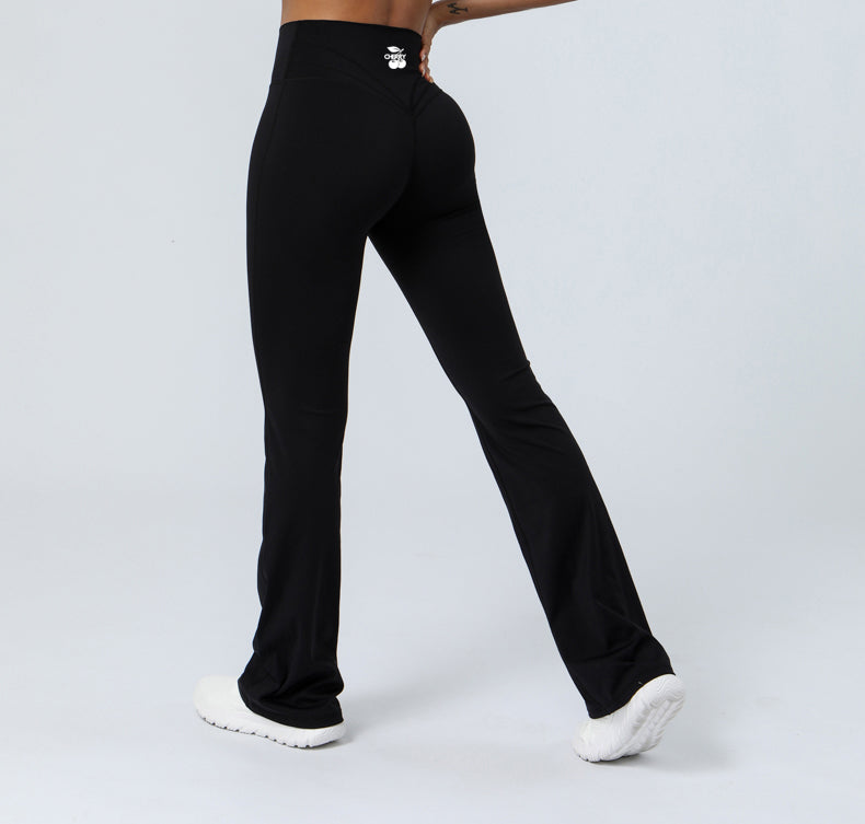 Black ICONIC Flare Leggings