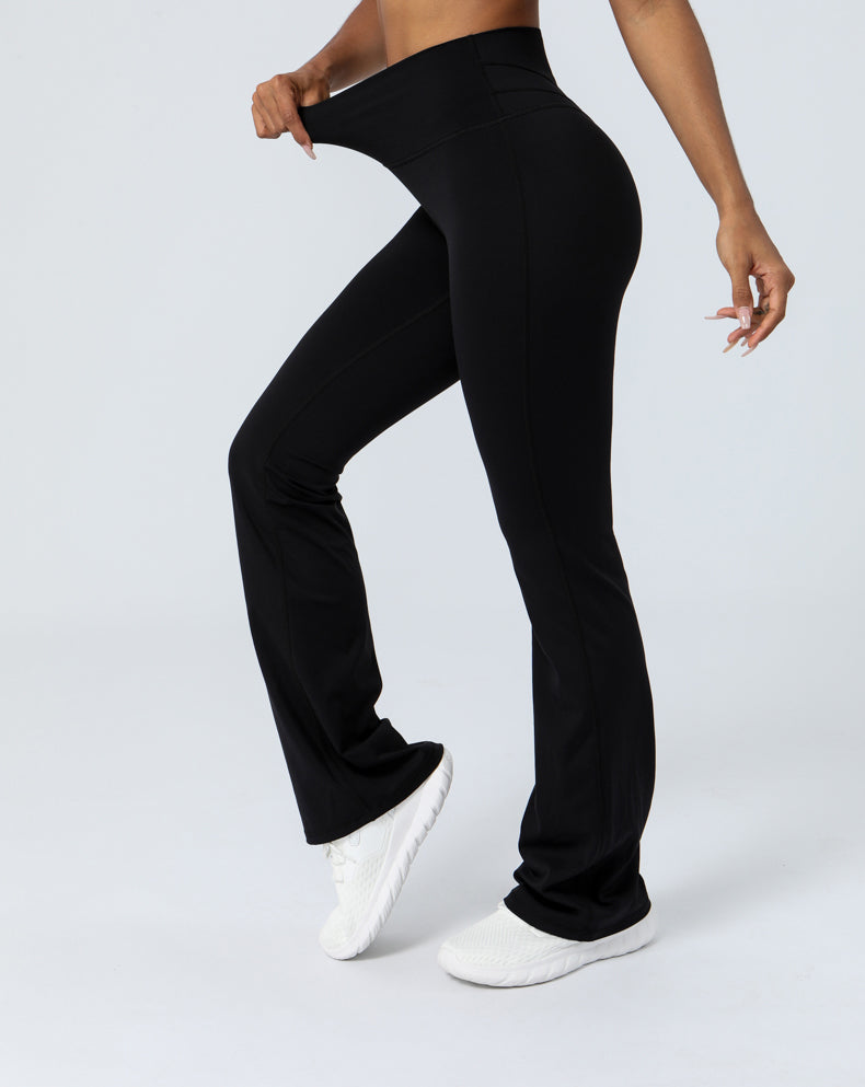 Black ICONIC Flare Leggings