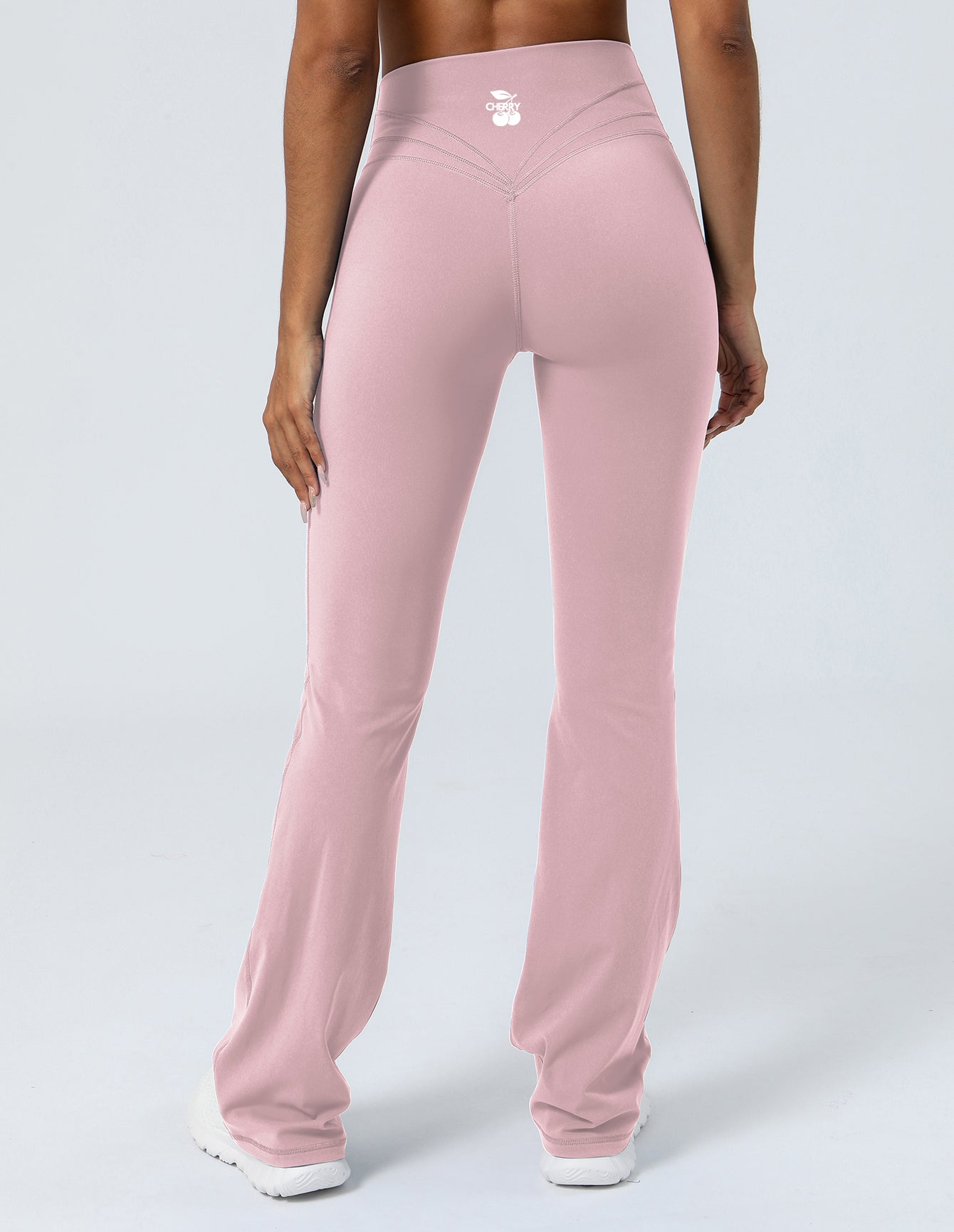 Pink ICONIC Flare Leggings