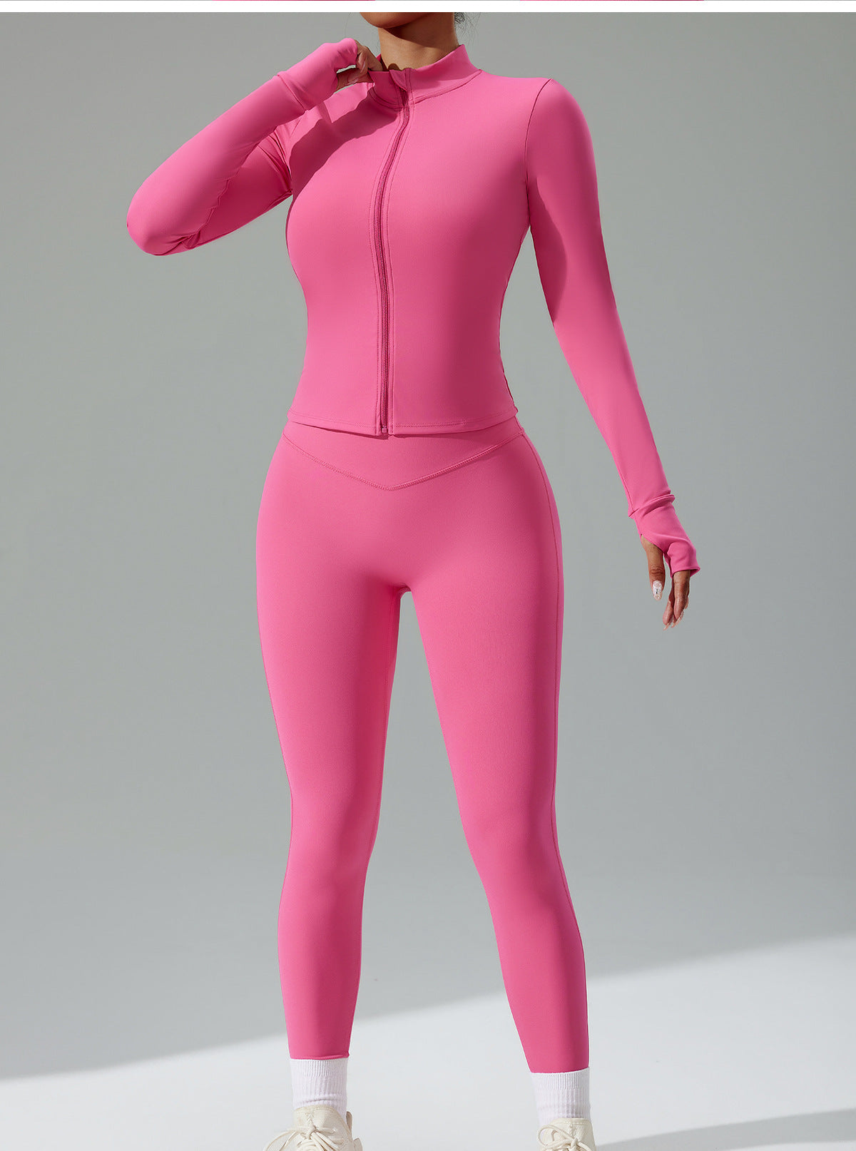 Pink Zip Up Jacket