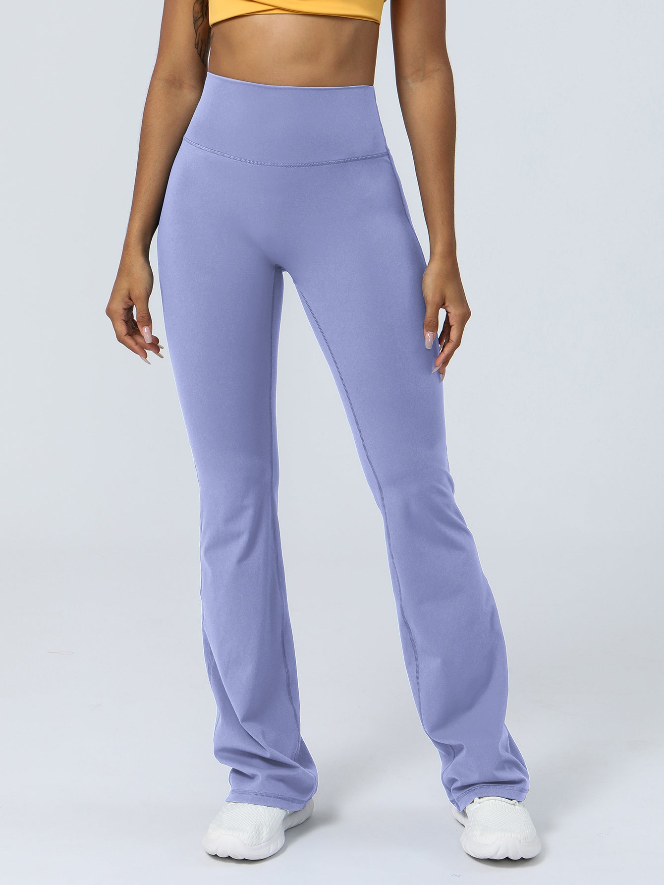 Purple ICONIC Flare Leggings