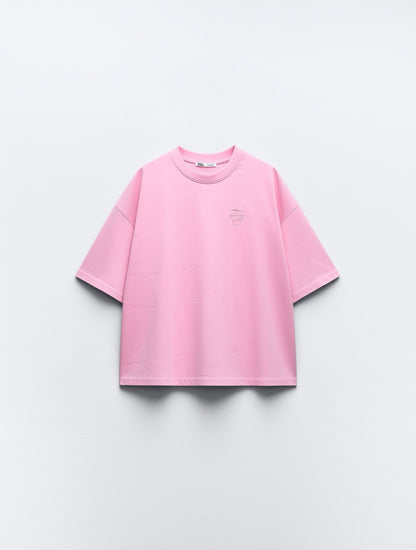 Cherry Oversized Cotton T-Shirt