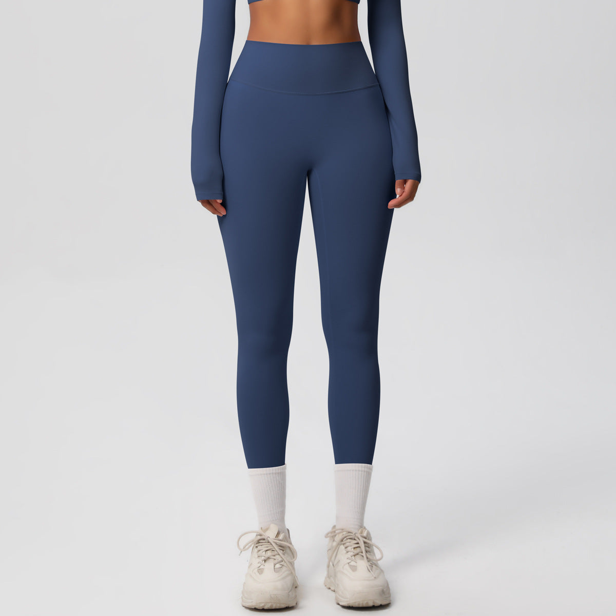 Navy Seamless Leggings