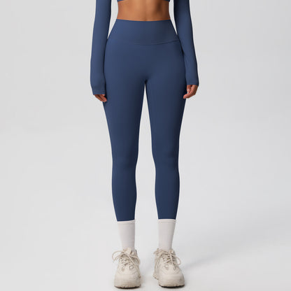 Navy Seamless Leggings