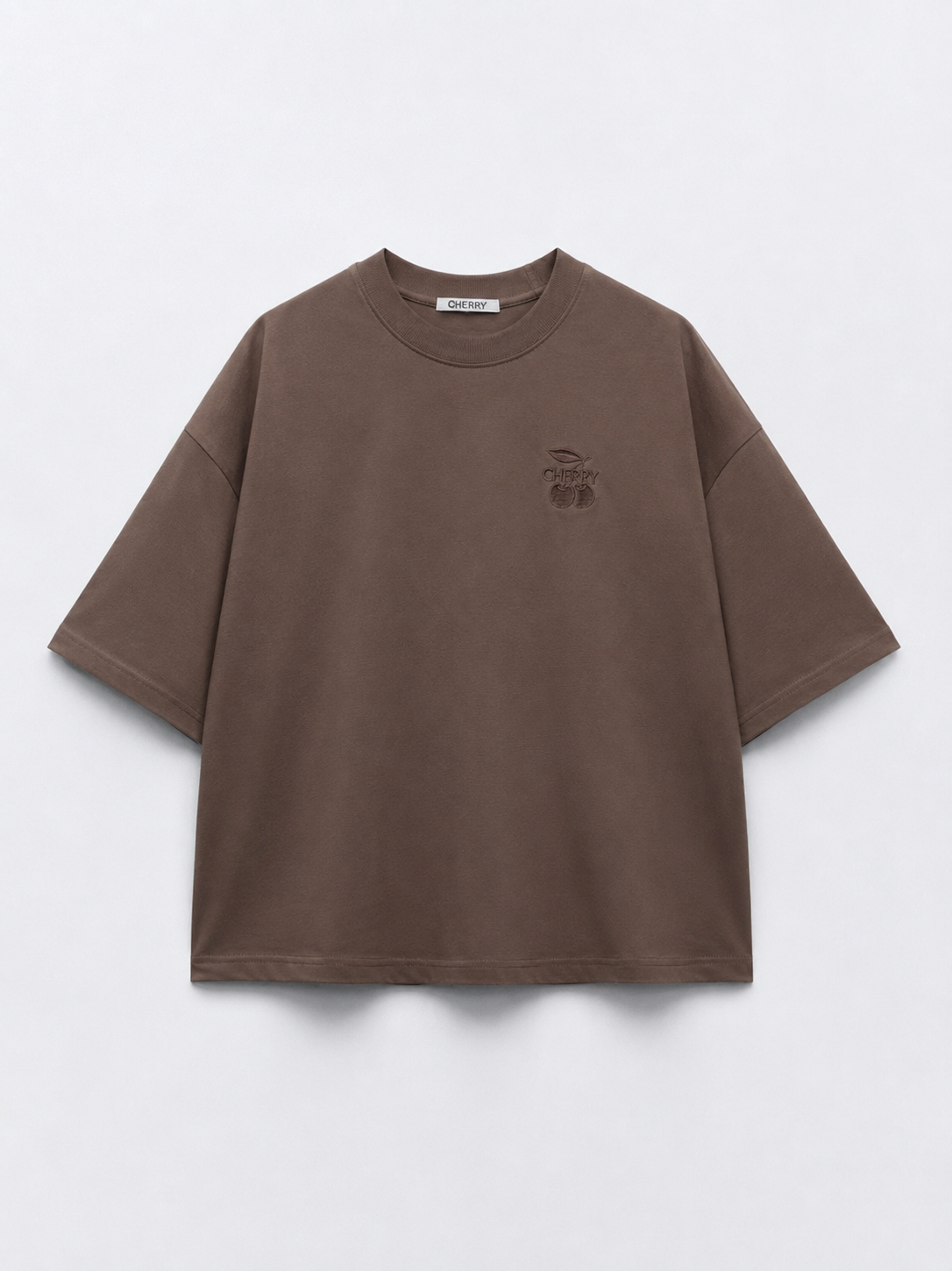 Cherry Oversized Cotton T-Shirt