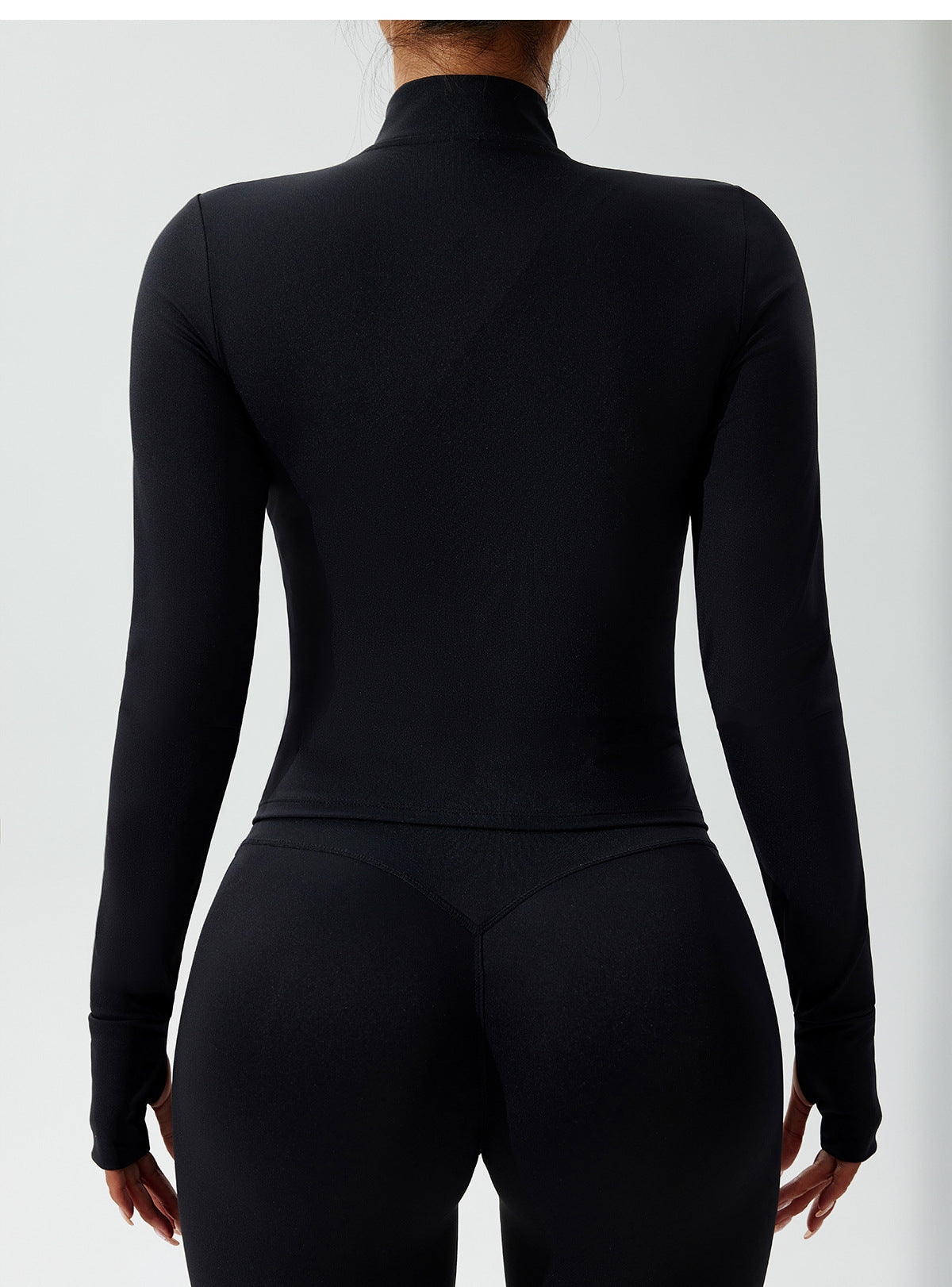 Black Zip Up Jacket