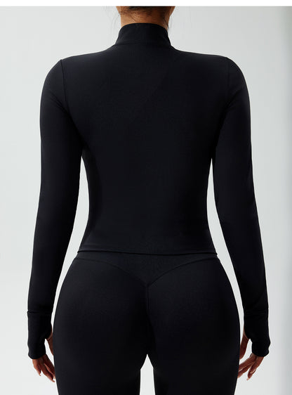 Black Zip Up Jacket