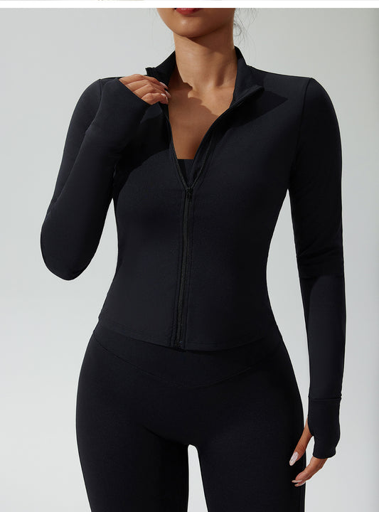 Black Zip Up Jacket