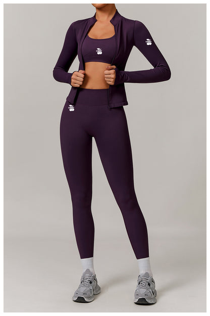 Plum Sculpt Leggings