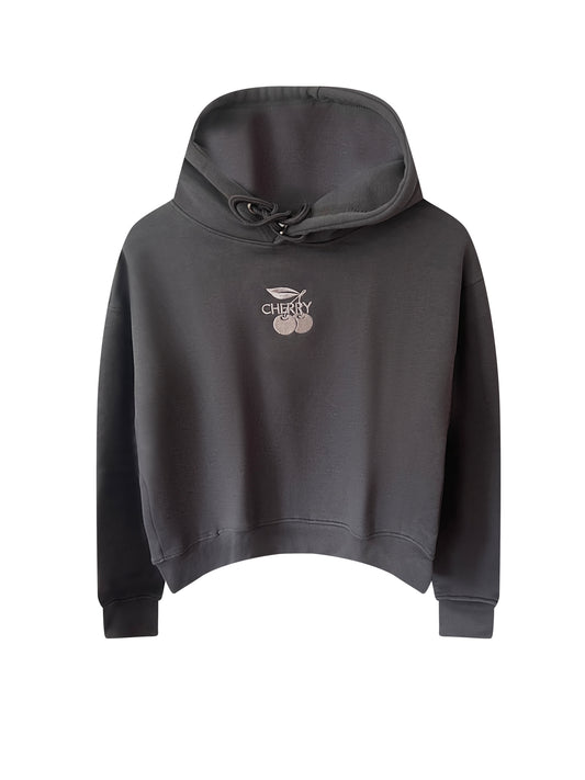 Grey Loose Fit Hoodie