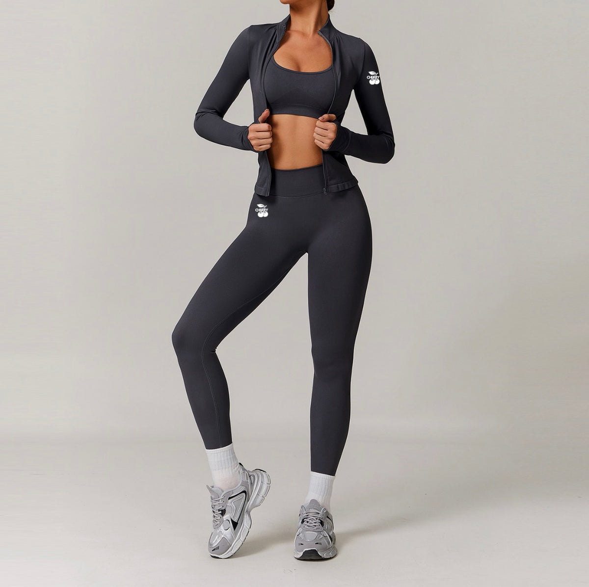 Grey Sculpt Jacket