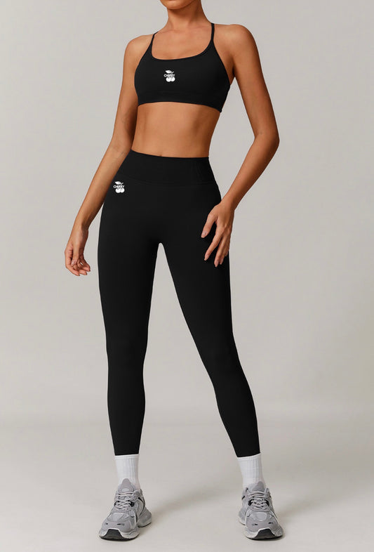 Black Sculpt Sports Bra