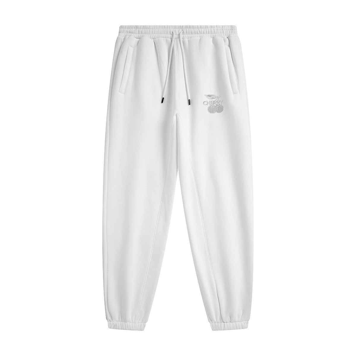 Heavy Cotton Joggers – Pearl White