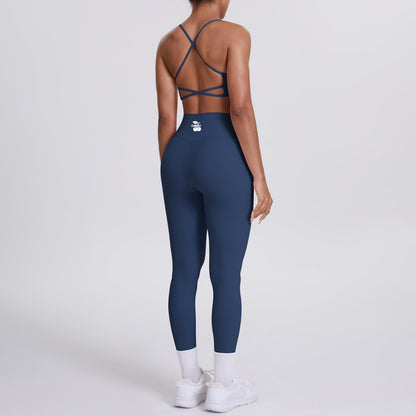 Navy Seamless Leggings