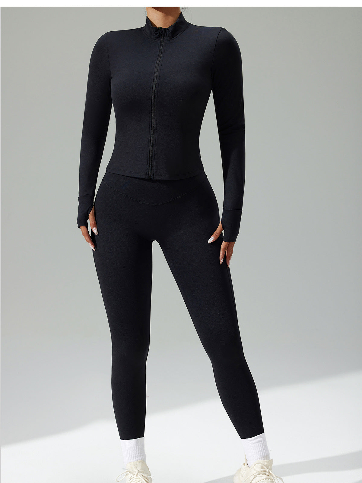 Black Scrunch Leggings