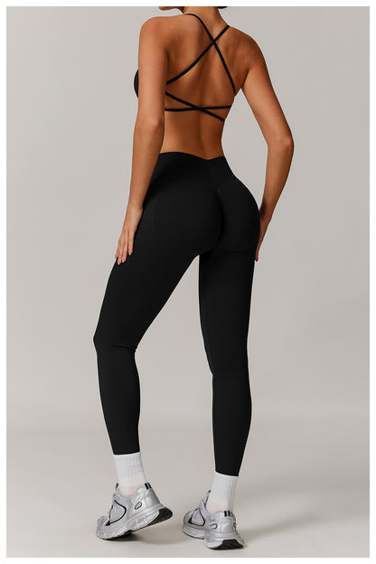Black Sculpt Sports Bra