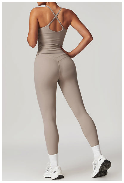 Cream Leggings