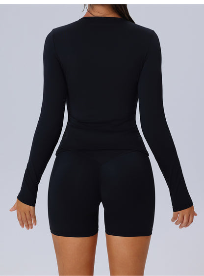 Black Long Sleeve Top