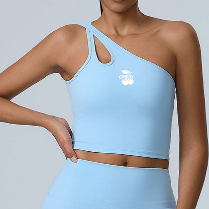One Shoulder Crop Top