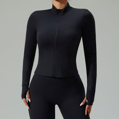 Black Zip Up Jacket