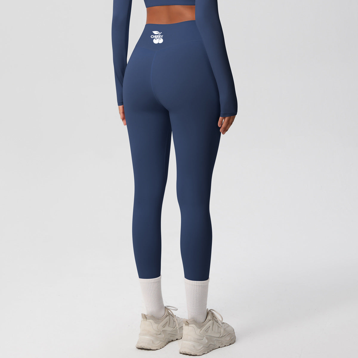 Navy Seamless Leggings