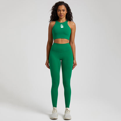 Green Yoga Leggings