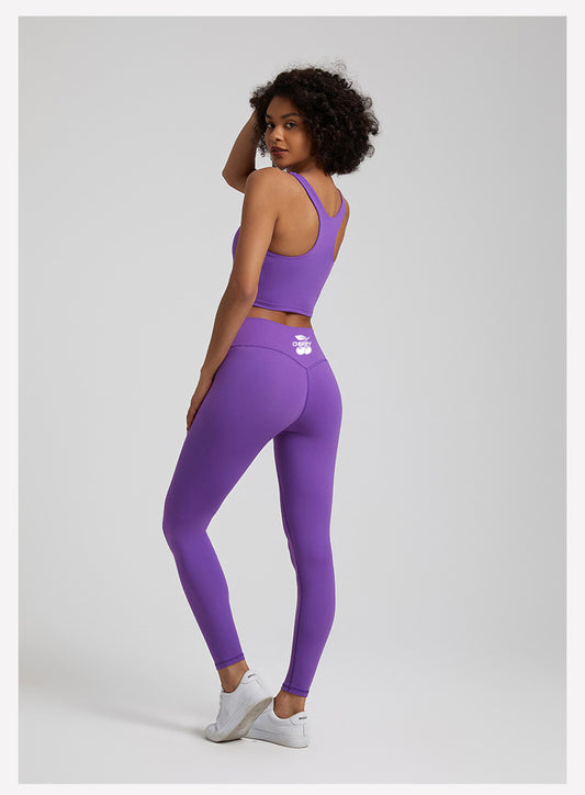 Purple Yoga Leggings