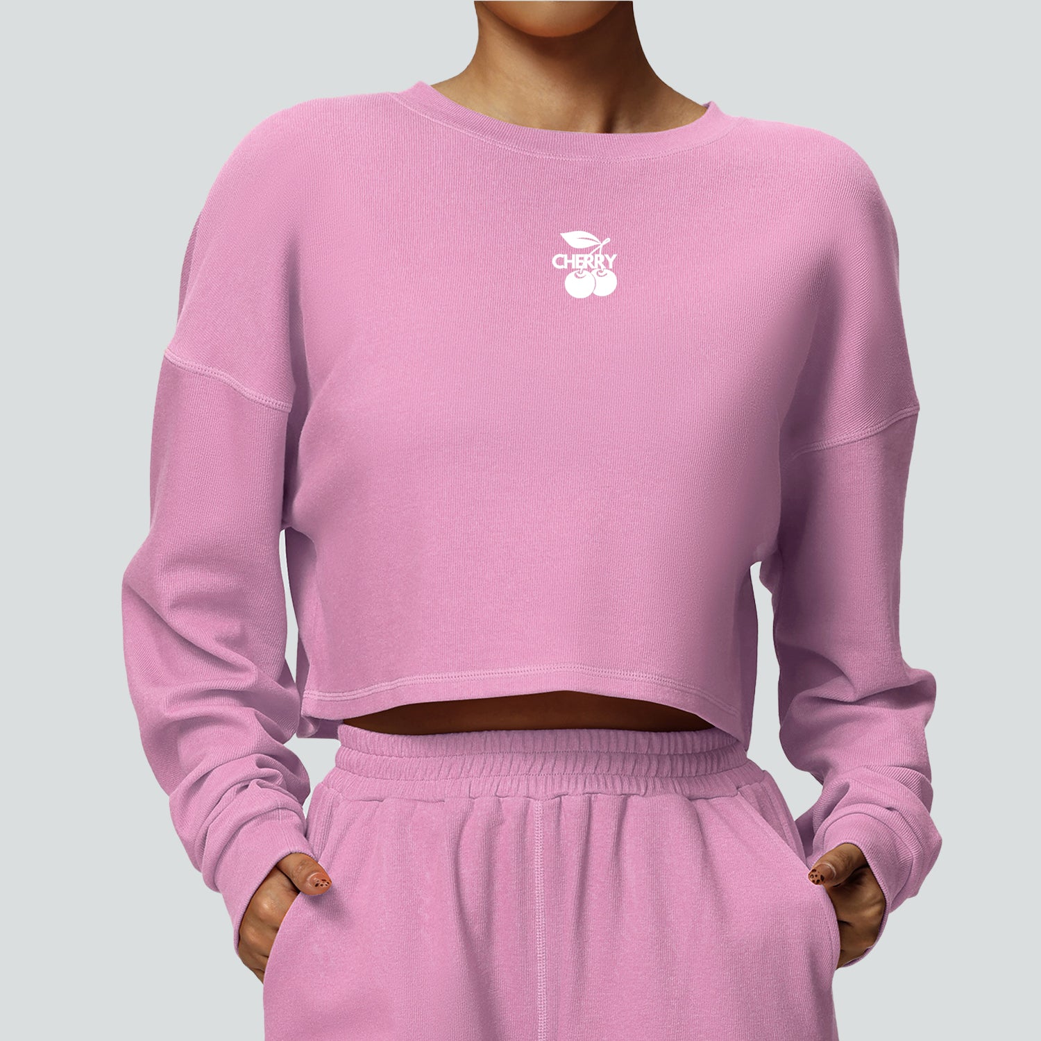 Pink Slit Back Top