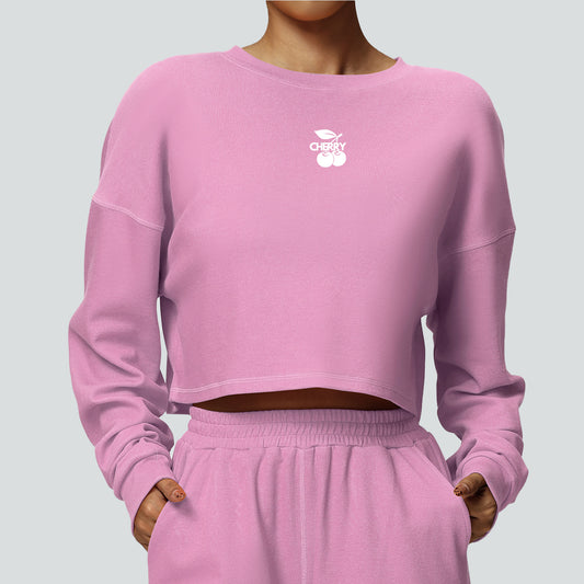 Pink Slit Back Top