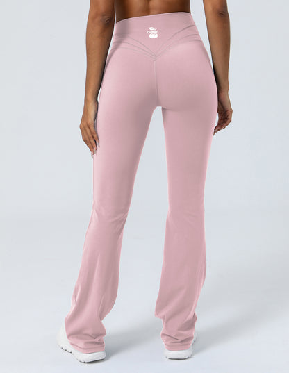Pink ICONIC Flare Leggings