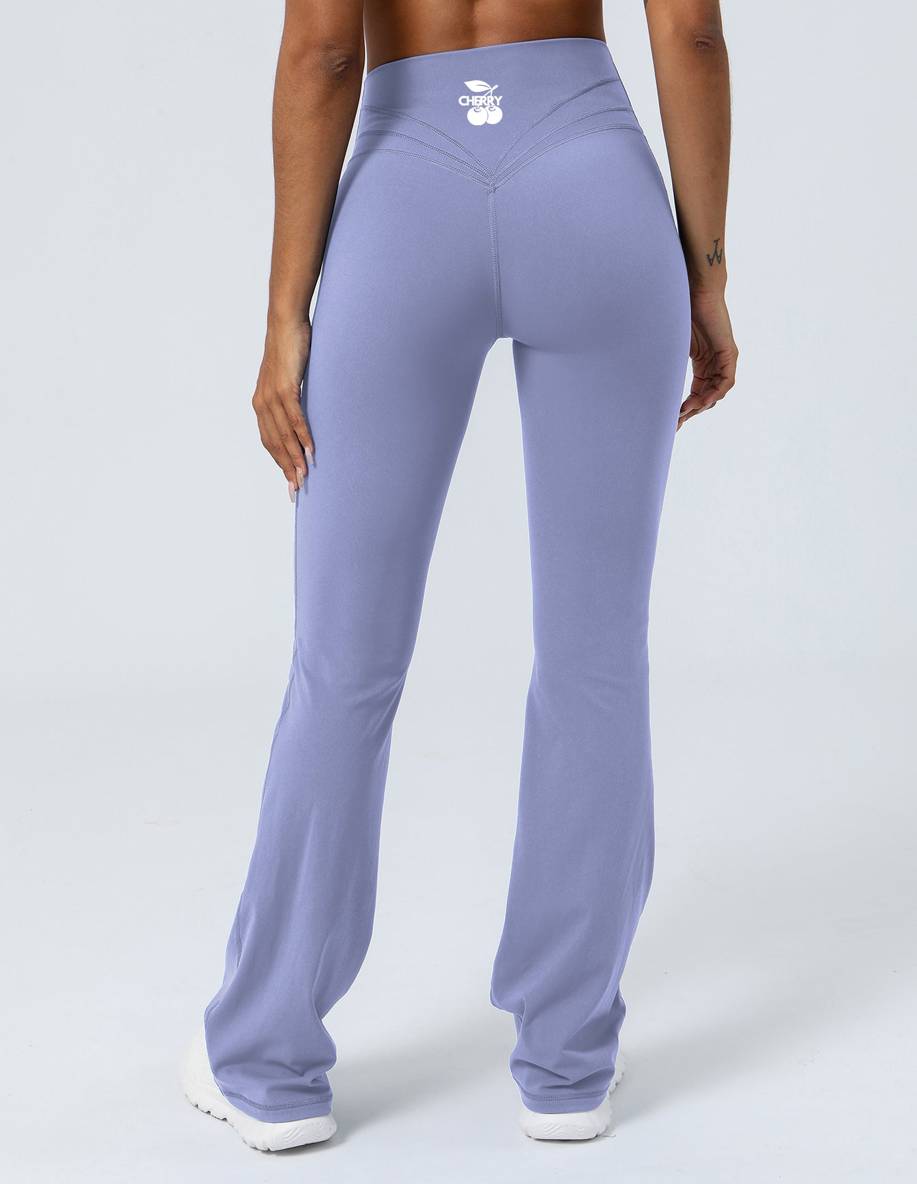 Purple ICONIC Flare Leggings